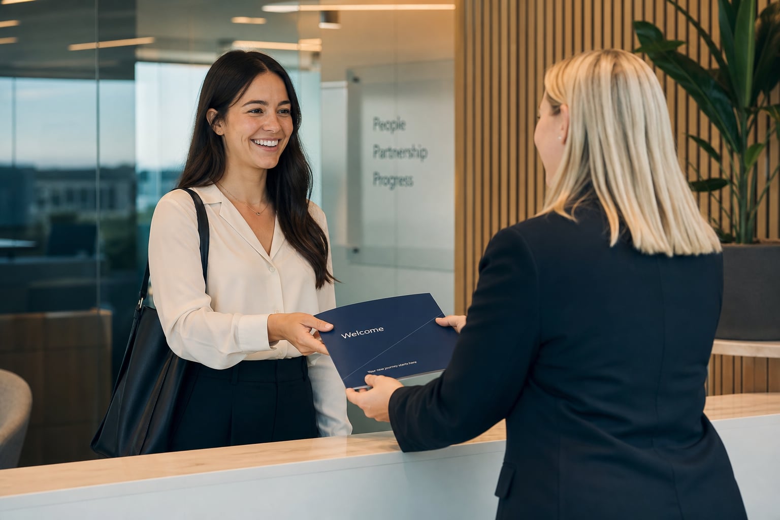Recent graduate beginning their first professional role in Australia